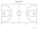 basketball court letter preview