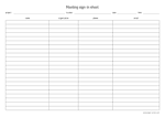 meeting sign-in sheet A4 landscape preview