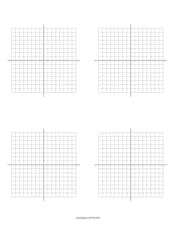 quadrant 5mm grid 4x letter preview