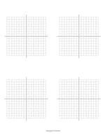 quadrant 5mm grid 4x letter preview