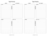 task priority double letter preview